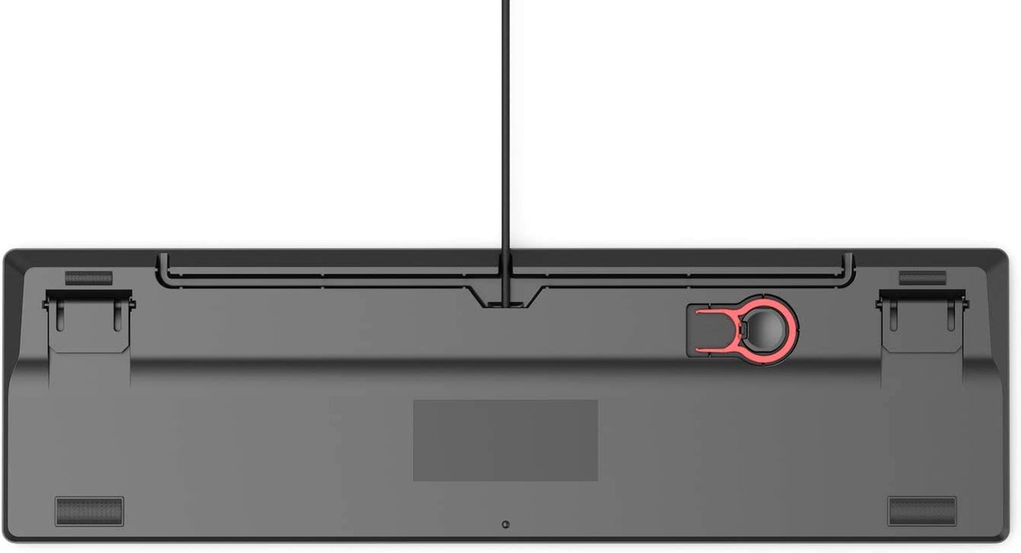 Modular Mechanical Gaming Keyboard - Full Size GMMK (104 Key) - RGB LED Backlit, Brown Switches, Hot Swap Switches (Black)(Gmmk-Brn)